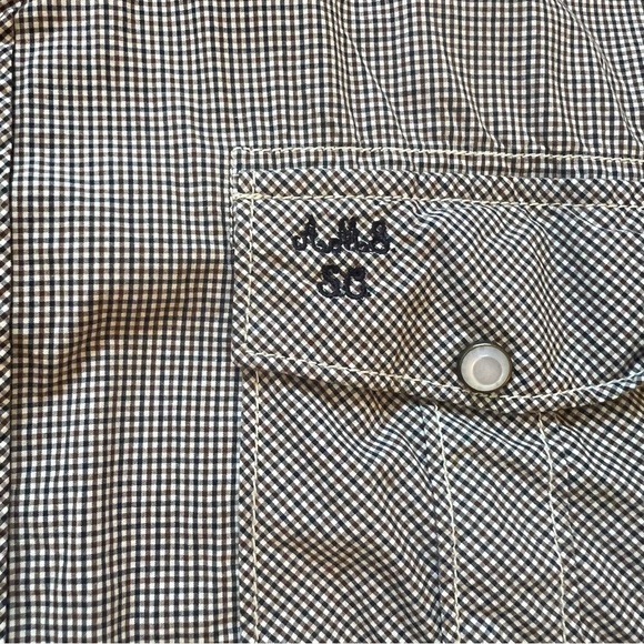 Scotch & Soda Men’s LS Snap Button Up Shirt - Picture 4 of 6
